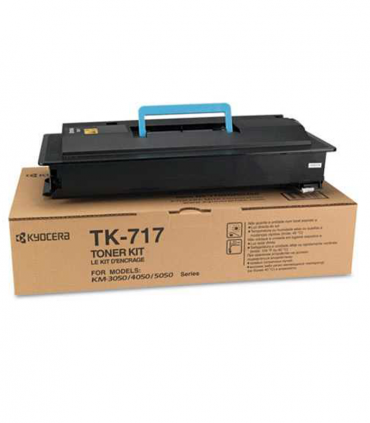 TONER KYOCERA TK-717 KM-3050-4050-5050 NEGRO (34K PAG.)