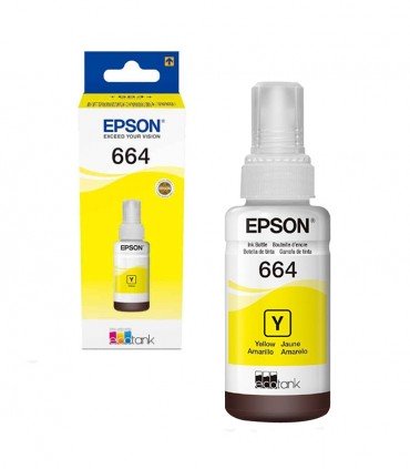 TINTA EPSON T664420-AL T664 L210/L200/L355/L350 YELLOW ORIGINAL 6,500 PAG.