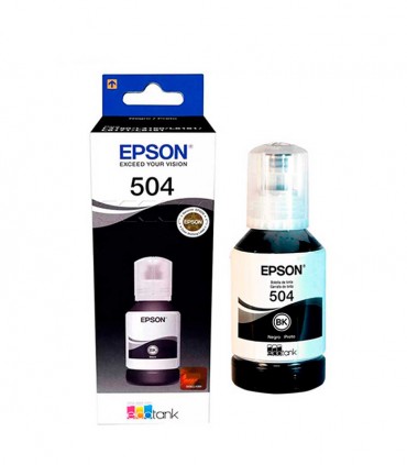 TINTA EPSON T664120-AL T664 L4150, L4160, L6171, L14150 NEGRO ORIGINAL 127ML