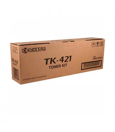 TONER KYOCERA TK-421, KM-2550 NEGRO (15K PAG.)