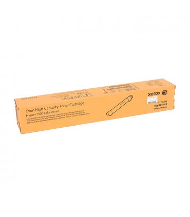 TONER XEROX 106R01443, PHASER 7500 CYAN (17,8K)