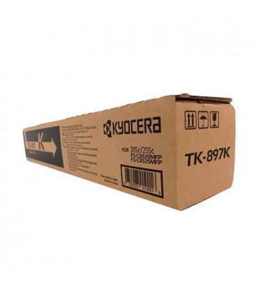 TONER KYOCERA TK-897K TASKALFA 205C/255C/FS-8520MFP NEGRO 12,000 PAG.