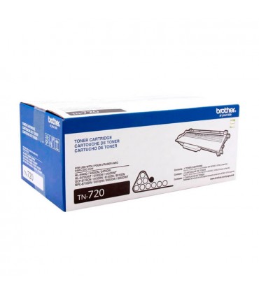 TONER BROTHER TN-720, HL5450DN/HL5470DW/HL6180DW NEGRO (3,K)