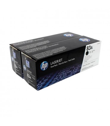 TONER HP CF283AD 83AD PRO 201DW-DN/125/225 NEGRO DUAL PACK 1,600 PAG.