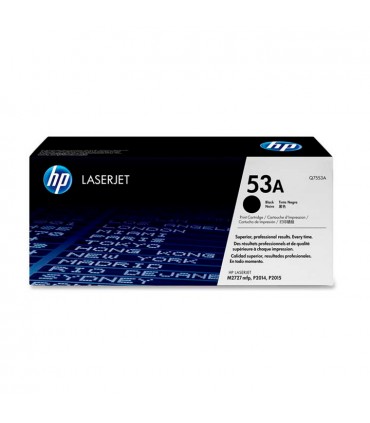 TONER HP Q7553A 53A LJ. P2014/P2015/M2727 NEGRO 3,000 PAG.