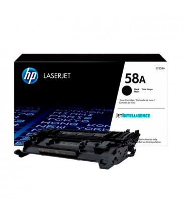 TONER HP CF258A 58A M404/M428 NEGRO 3,000 PAG.