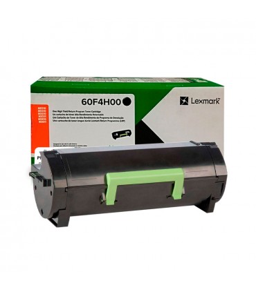 TONER LEXMARK 60F4H00 MX310/MX410/MX611 NEGRO (10,000 PAG.)