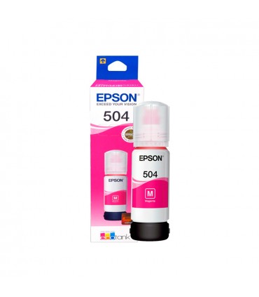 TINTA EPSON T504320-AL T504 L4150, L4160, L6171, L14150 127ML MAGENTA 7,500 PAG.