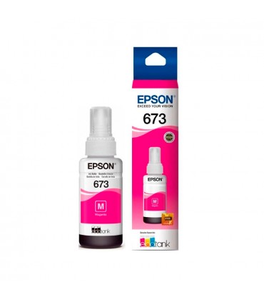 TINTA EPSON T673320-AL L800/L805/L810/L850/L1800 MAGENTA 70ML 6,000 PAG.