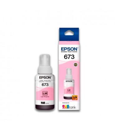 TINTA EPSON T673620-AL, L805, L810, L850, L1800 (70ML) LIGHT MAGENTA
