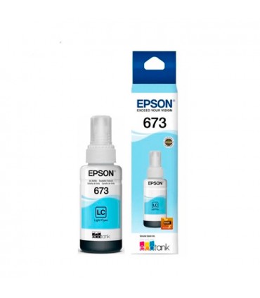 TINTA EPSON T673520-AL, L805, L810, L850, L1800 (70ML) CYAN LIGHT
