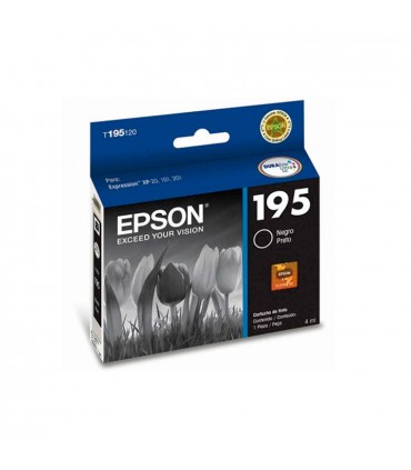 TINTA EPSON T195120 195 P-10/XP-101/XP-20 NEGRO ORIGINAL 130 PAG.