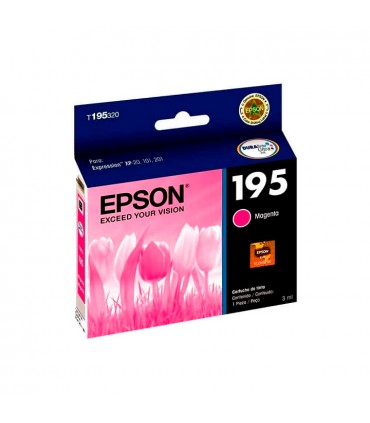 TINTA EPSON T195320 195 XP-101/XP-201MAGENTA ORIGINAL 210 PAG.