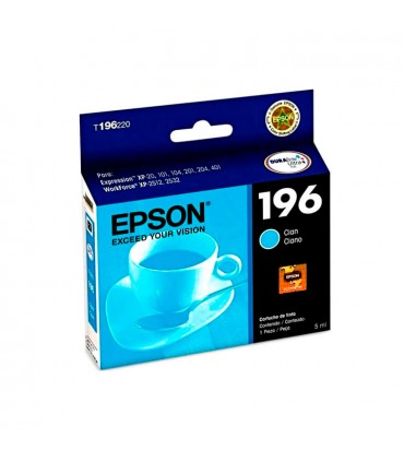 TINTA EPSON T196220 196 WF2512/WF25/XP-201/XP-401 CIAN ORIGINAL 290 PAG.