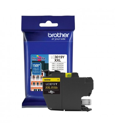 TINTA BROTHER LC-3019Y MFCJ5330DW/MFCJ6730DW YELLOW ORIGINAL 1,500 PAG.