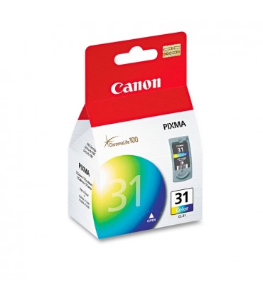 TINTA CANON CL-31 IP1800/IP2500/MP140/MP210 TRICOLOR ORIGINAL 9ML 130 PAG.