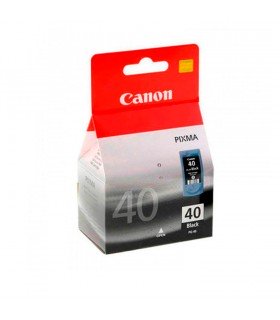 TINTA CANON PG-40BK IP1300/IP2200/IP1600/MP150/450 NEGRO ORIGINAL 16ML 355 PAG.