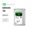 DISCO DURO SEAGATE BARRACUDA 1 TB SATA 6Gb/s 64 MB CACHE 3.5"