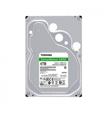 DISCO DURO TOSHIBA INTERNO 4TB SATA 6.0 Gb/s 5400 RPM, 3.5".