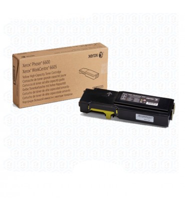 TONER XEROX 106R02235 YELLOW PHASER 6600/WC 6605 6,000 PAG.