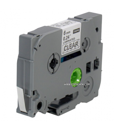 CINTA BROTHER TZE-111, GENERICA TZ2-111, (6MM X 8MTS) TNSFT