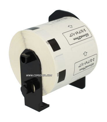 CINTA BROTHER DK-1209, GENERICA DK-11209 (29MM X 62MM) TNSFB