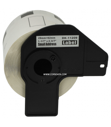 CINTA BROTHER DK-1209, GENERICA DK-11209 (29MM X 62MM) TNSFB